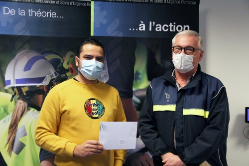 Prix pour son implication au sein du groupe