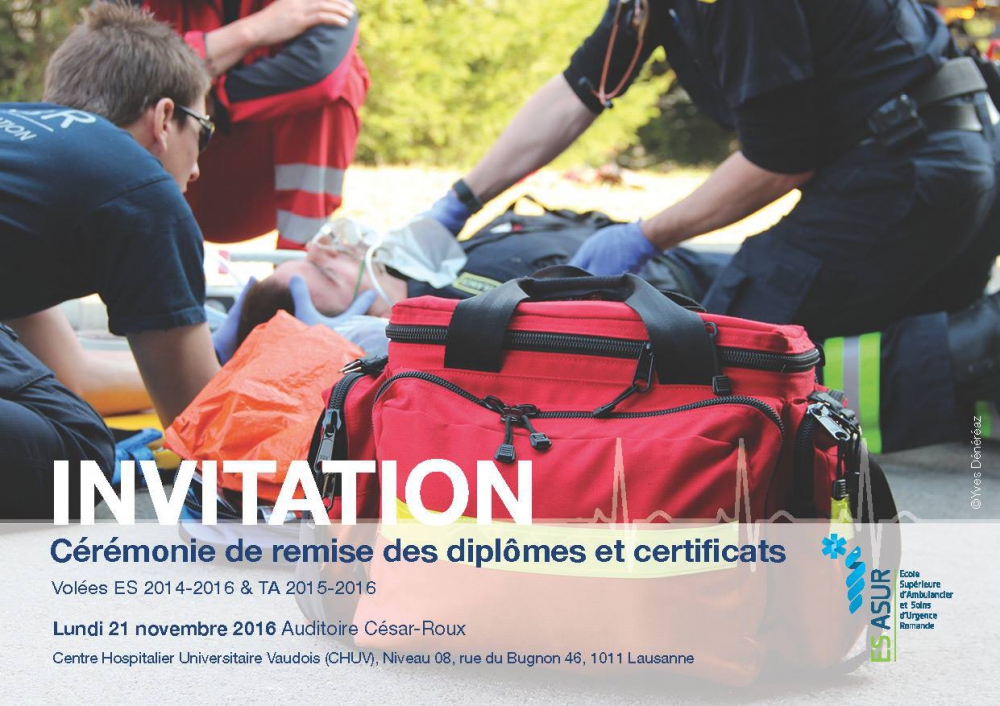 Cérémonie de remise des diplômes 2016