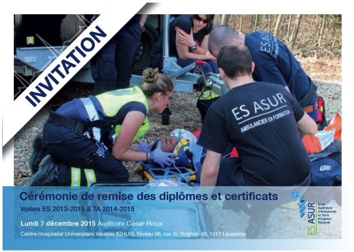 Cérémonie de remise des diplômes 2015
