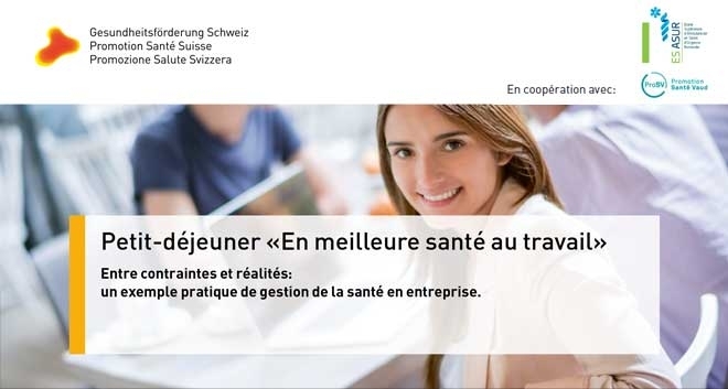 Petit-déjeuner «En meilleure santé au travail»
